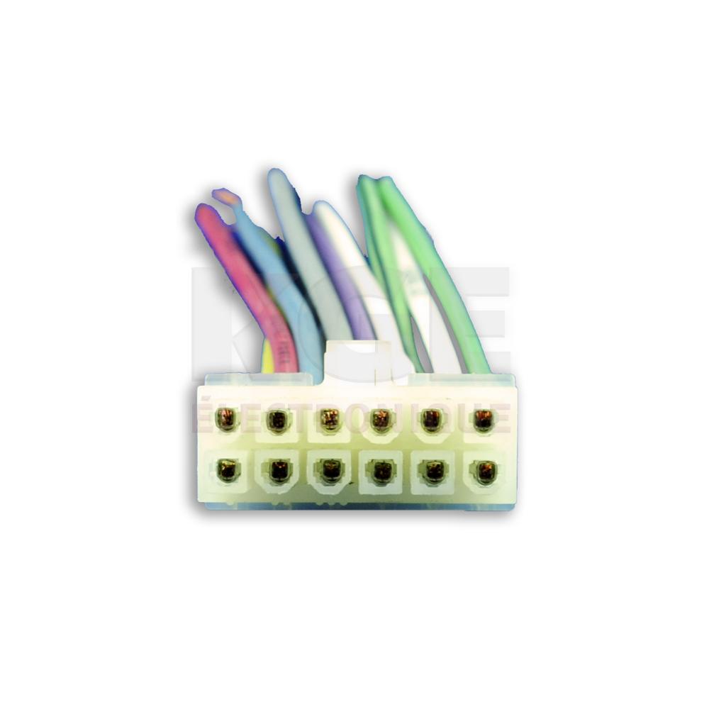 Universal 16-Pin Wire Harness for Clarion - Metra CL12-0001