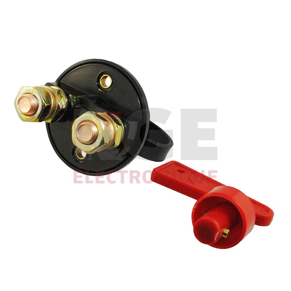 Interrupteur de batterie 12-24VDC Amp: continu 200A - intermittent 500A