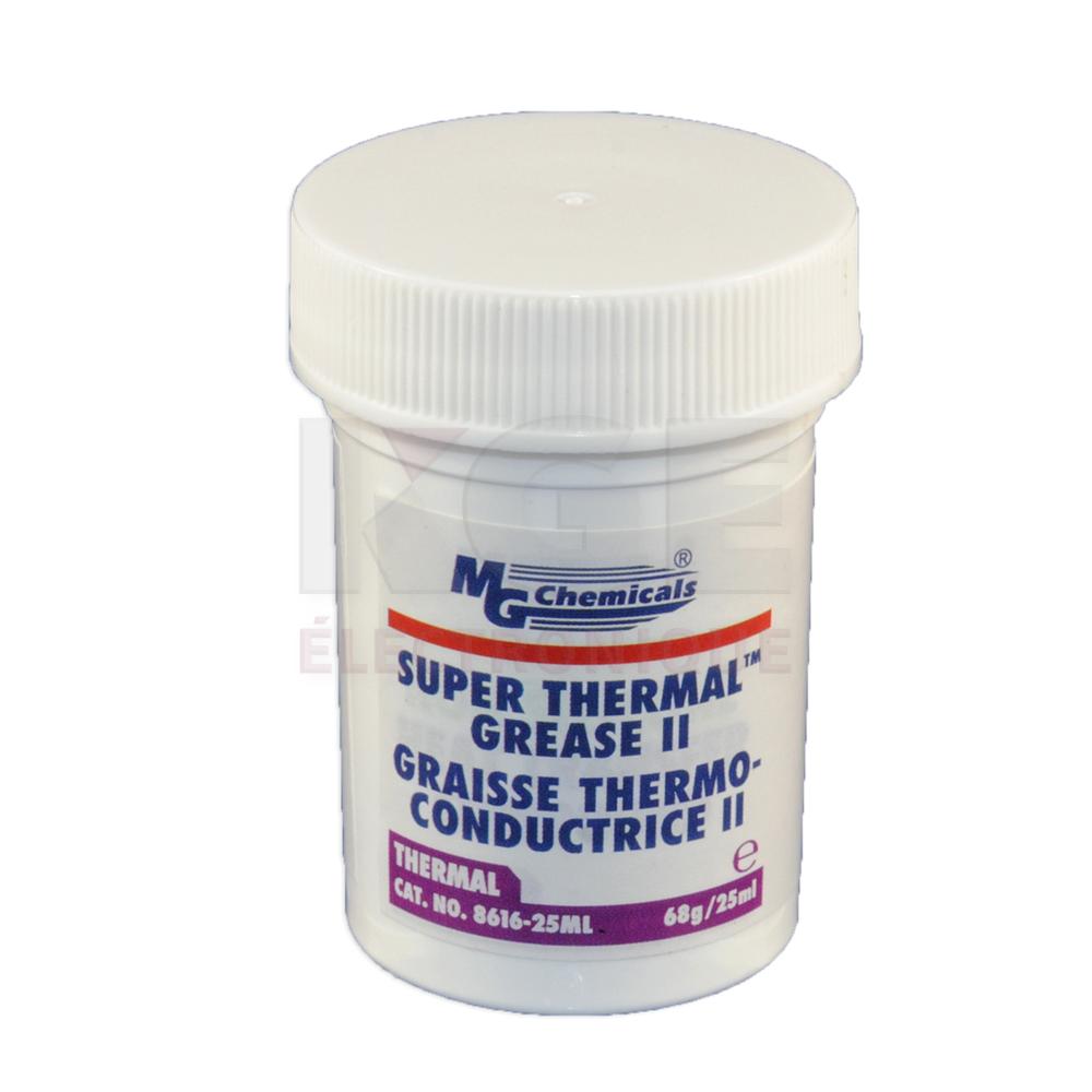 Graisse silicone thermo-conductrice Sensotemp