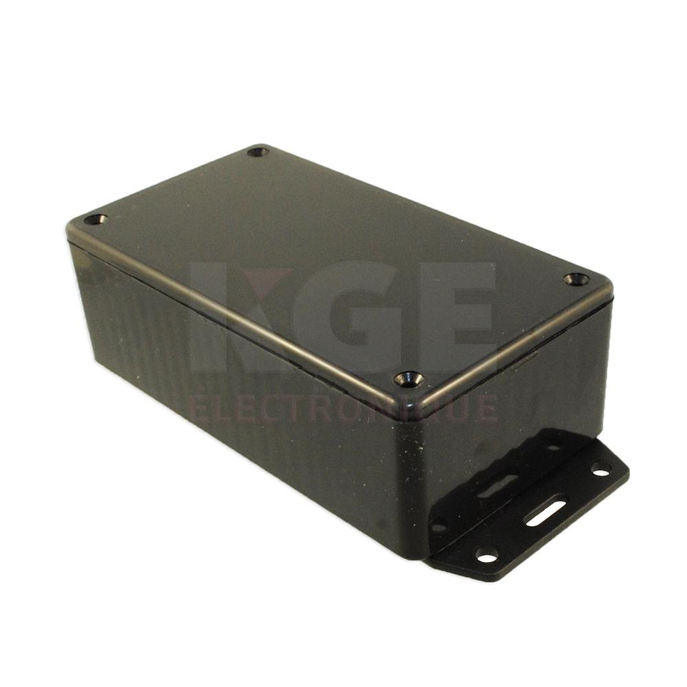 Boîtier en plastique multiusage - plastique ABS ignifuge avec couvercle à bride 1591CFBK