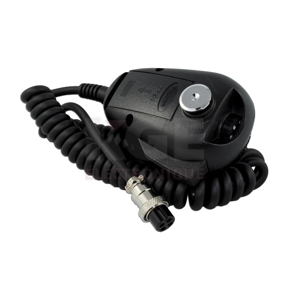 Microphone de CB avec cancellation de bruit 4 pin