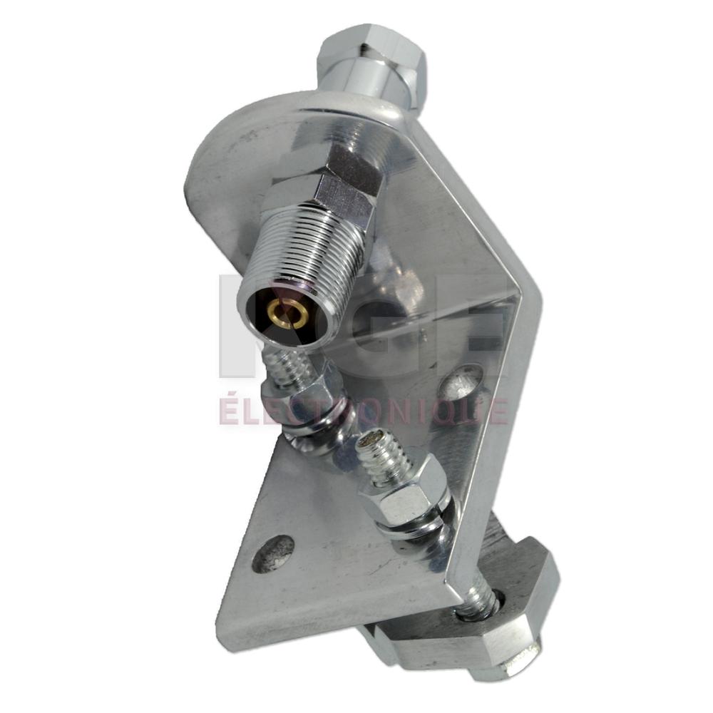 45 degree mirror CB antenna mount pour GM Home & Auto & Commercials