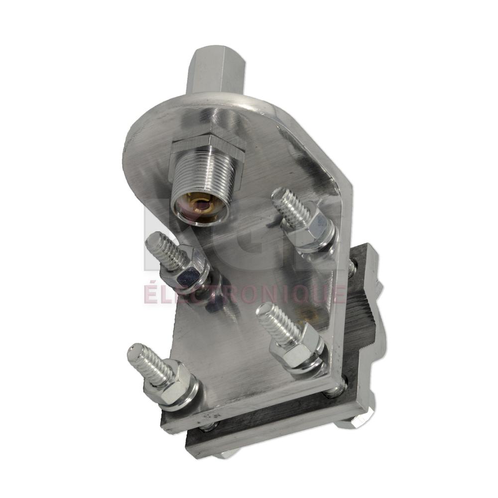 CB antenna bracket with SO239 socket