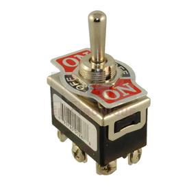 Momentary toggle switch DPDT (On Momentary)-Off-(On Momentary) 15A 120VAC