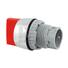 Knob type red selector button 3 positions IP65 with 22mm mounting hole