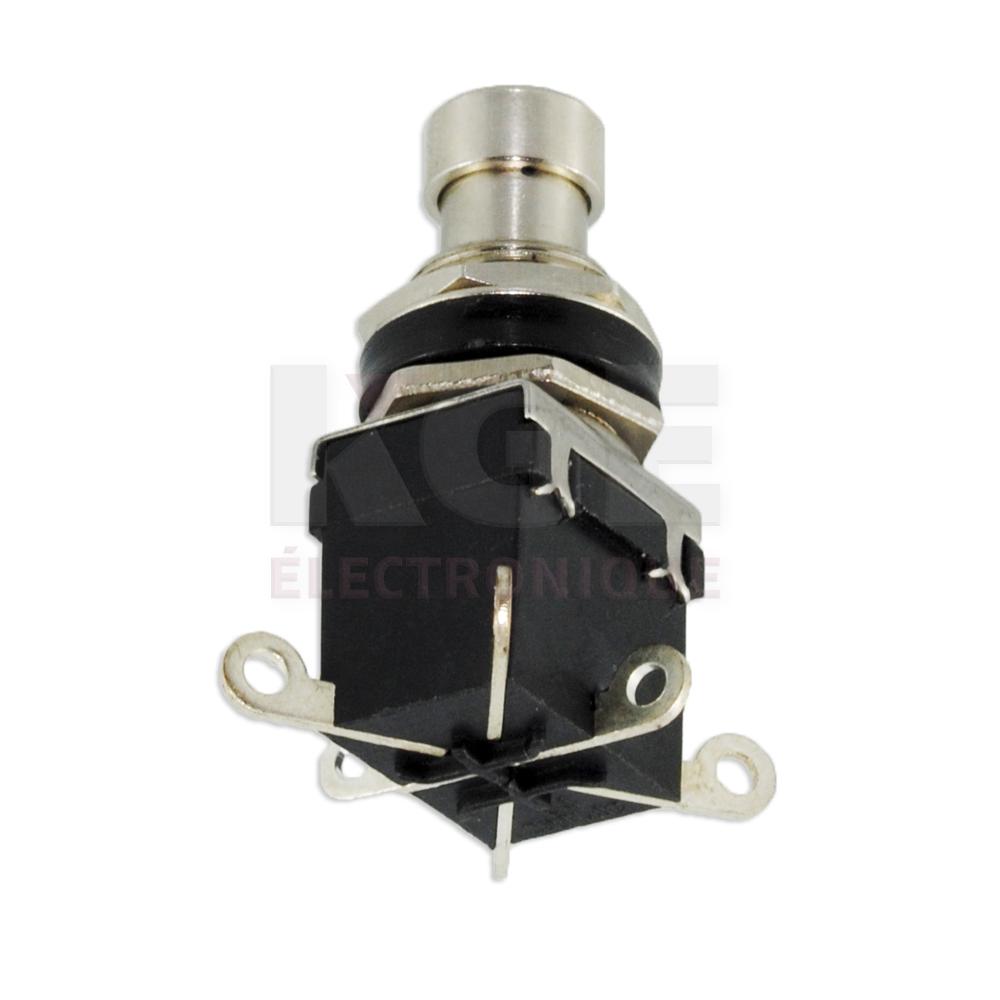 Intérrupteur à pédale DPDT On-On 2A 250V max.