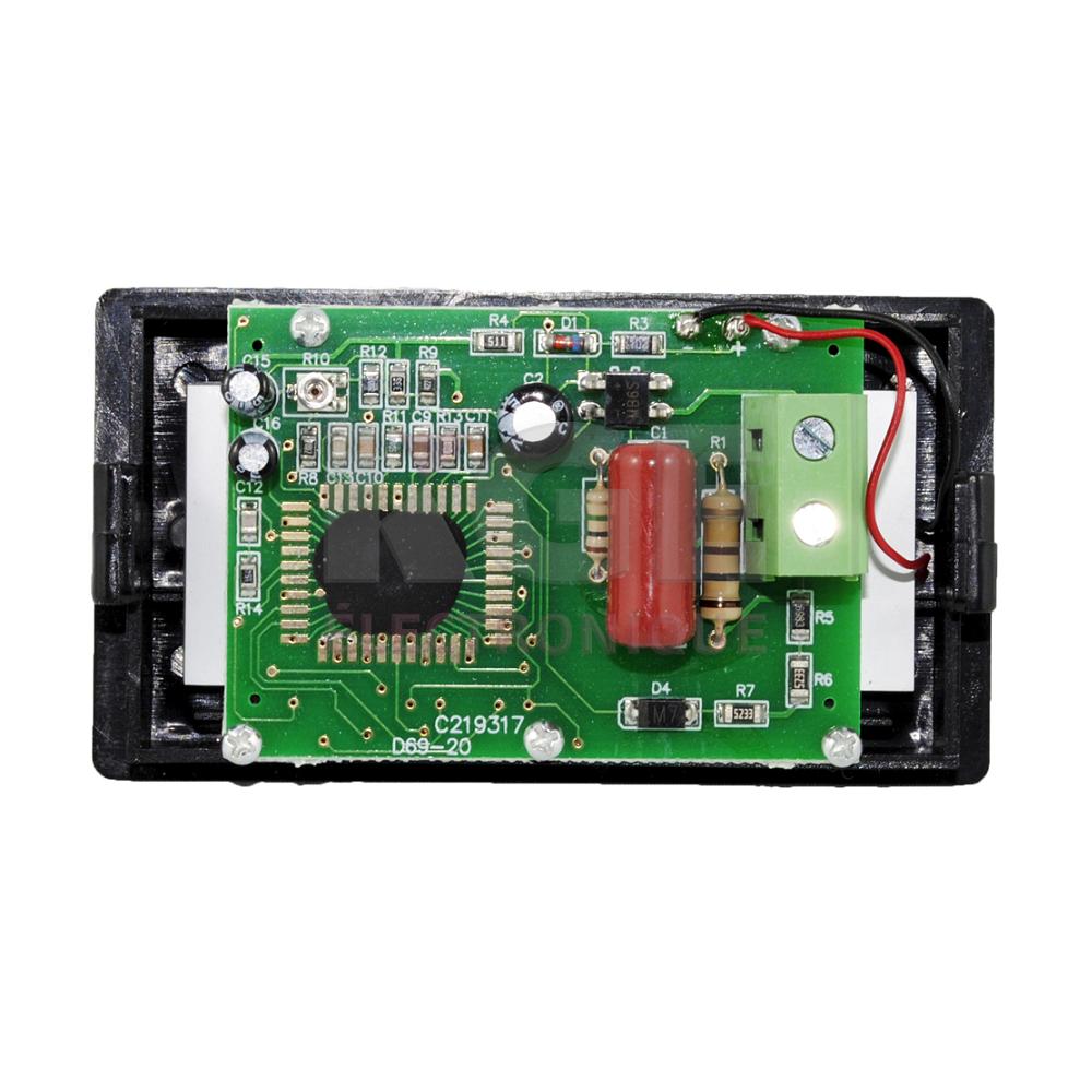 Digital display dial for AC voltage between 80 and 200 VAC