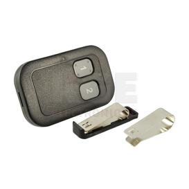 Transmetteur RF Plat Portatif - 2 Boutons, 3 Canaux