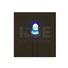 DEL Bleue 3mm 500 MCD 4V 20mA