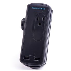 Parasurtenseur 306 Joules avec 2 prises + 2 ports USB 3.4A et cordon de 1 pied