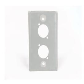 Wallplate XLR 2 Ports