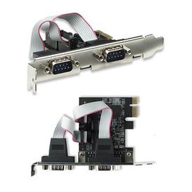 Carte Série PCI Express à 2 ports RS232