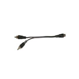 1 RCA Jack to 2 RCA Plugs