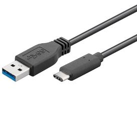 Câble USB 3.1 Type C Mâle / Type A Mâle 10G 3A 3' - noir