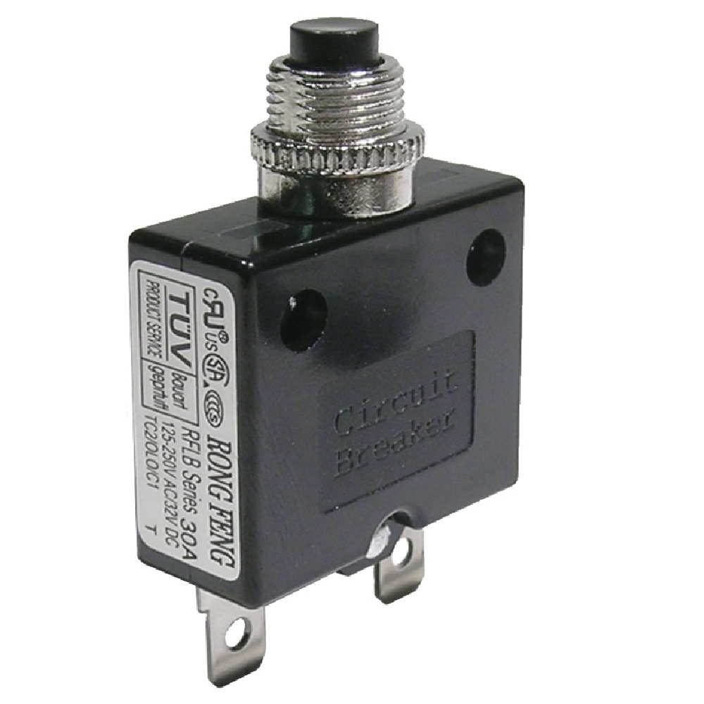 Disjoncteur 30A Tension de fonctionnement 125VAC/250VAC, 32VDC