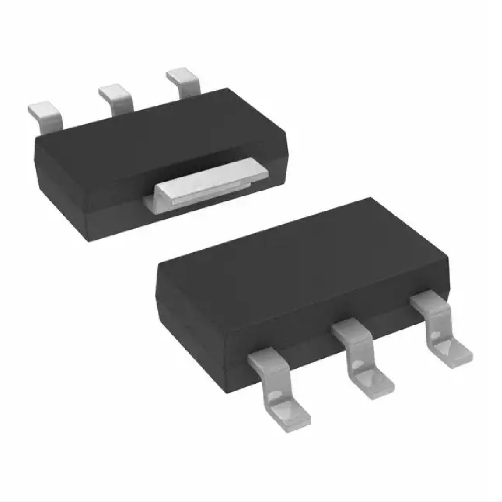 Linear Voltage Regulator IC Positive Fixed 1 Output 5V 800mA SOT-223 for Arduino