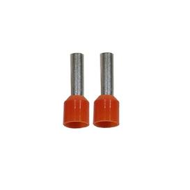 Paquet de 10 Embouts (Ferrules) 12AWG - Orange