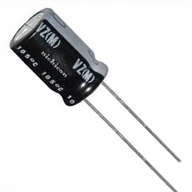 Capacitor 470µF (470uF) 25V Aluminum 1000 Hrs @ 105°C
