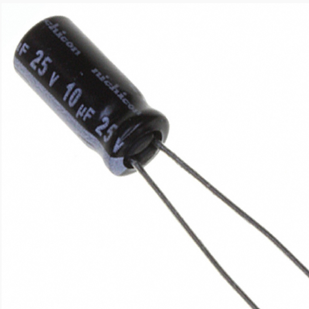 Condensateur électrolytique axial 85 degrés C byforever 10uF 25V Condensateur 10000nF Pack de 10