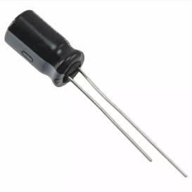Condensateur 100µF (100uF) 25V Aluminum 5000 Hrs @ 105°C