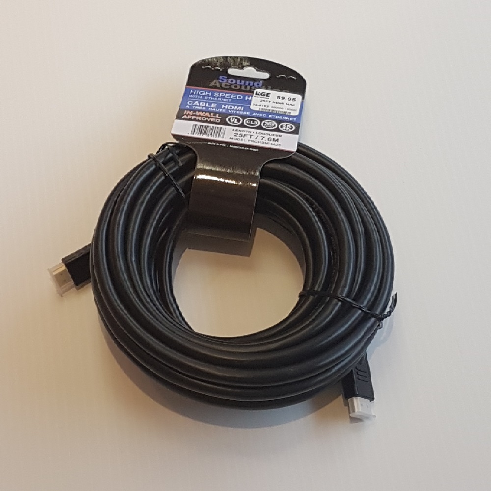 HDMI Cable M to M 25 Feet