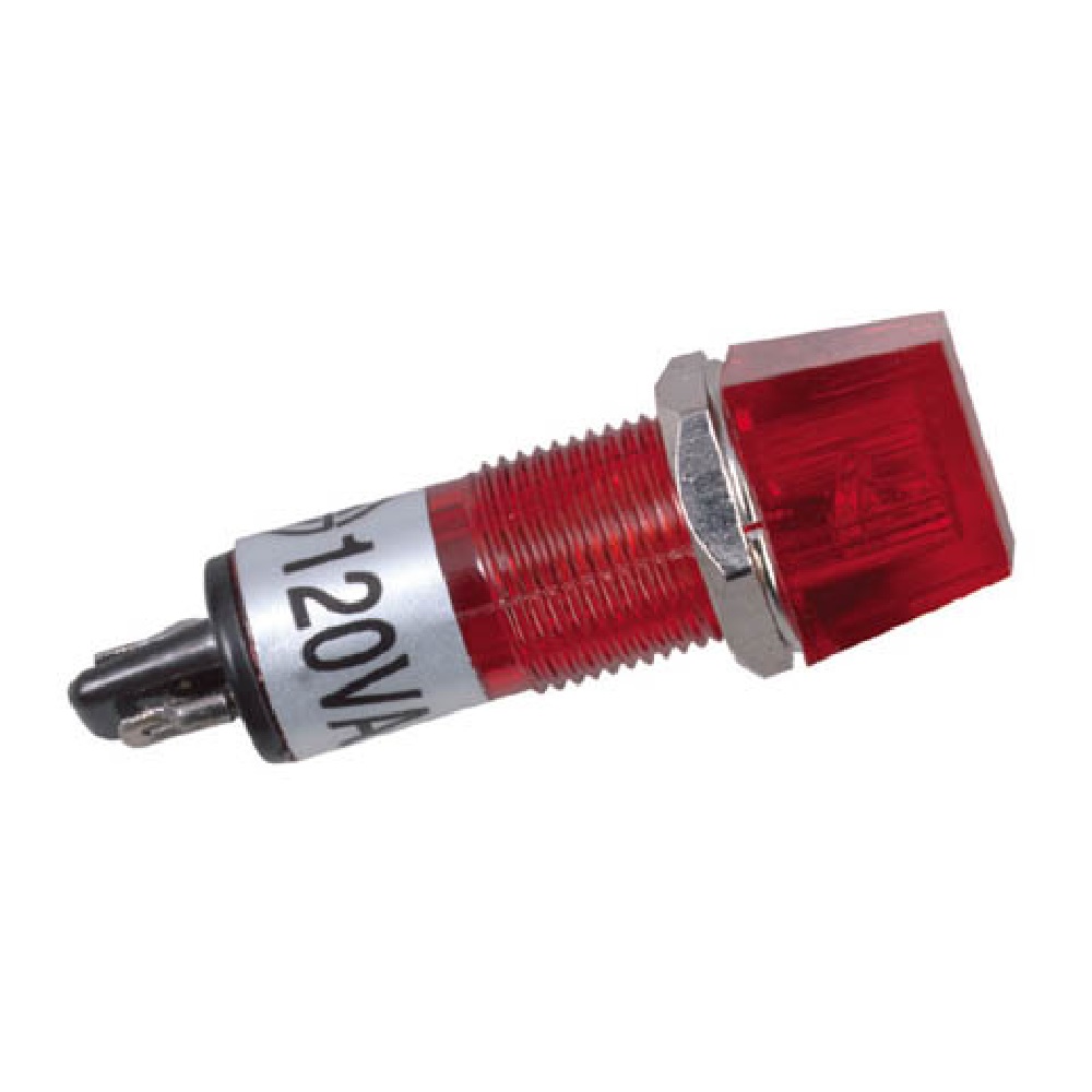 Indicateur 120V 10mm - Rouge