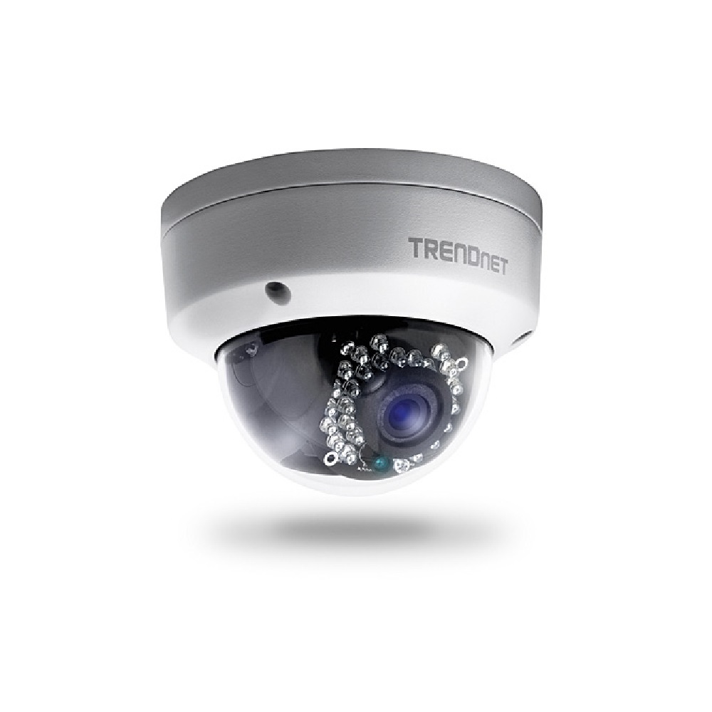 Indoor / Outdoor 3MP Full HD PoE Dome Day / Night Network Camera