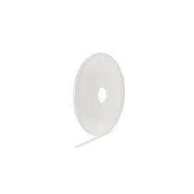 Ruban de Mousse Adhésif Robuste Double Face 1 po x 36 vg - Blanc