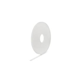 Ruban de Mousse Adhésif Industriel Double Face 1/2 po x 36 vg - Blanc