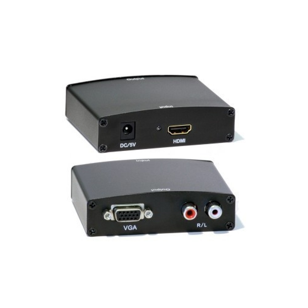 VGA + Audio to HDMI Converter