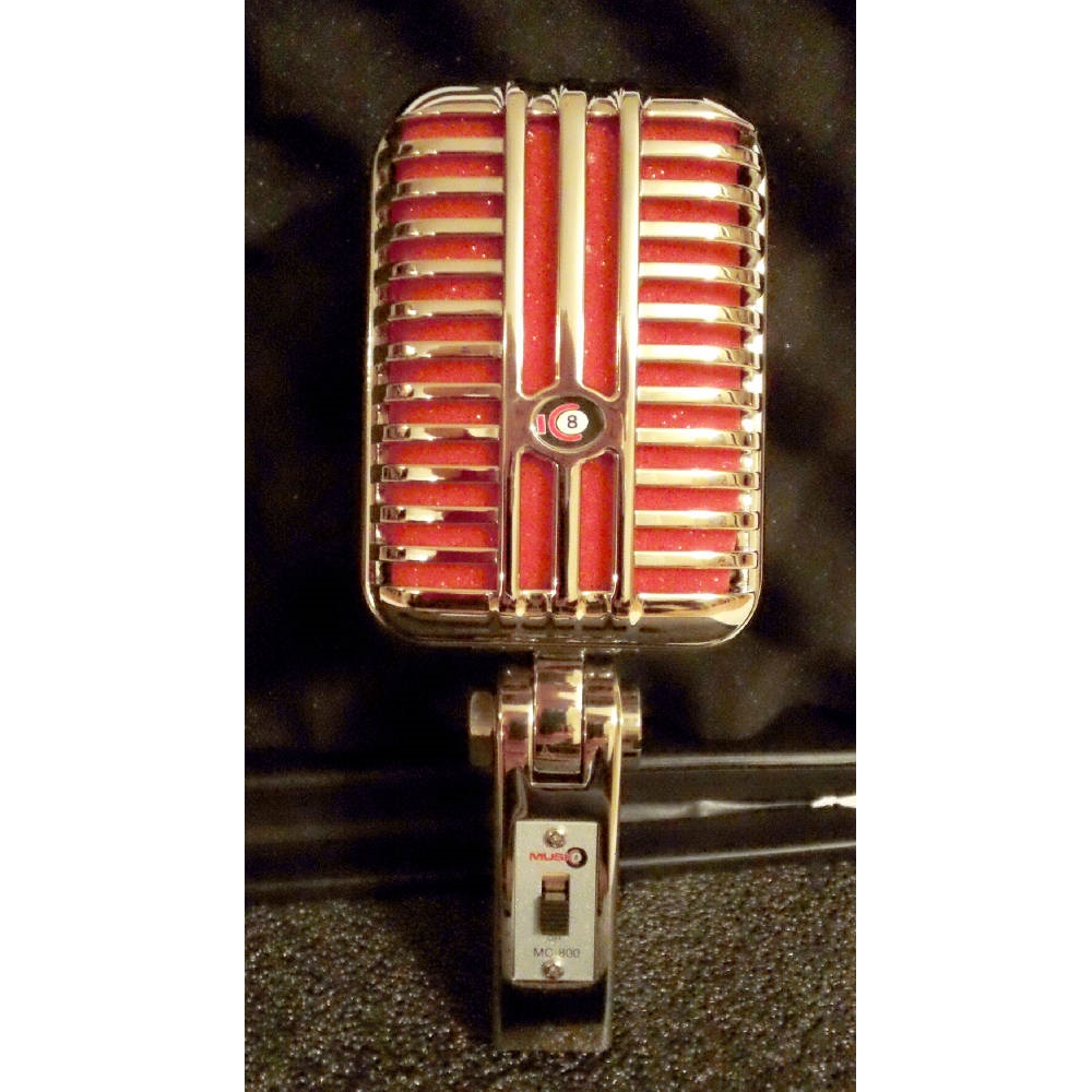 Micro Dynamique MC-800 avec Étui Rouge