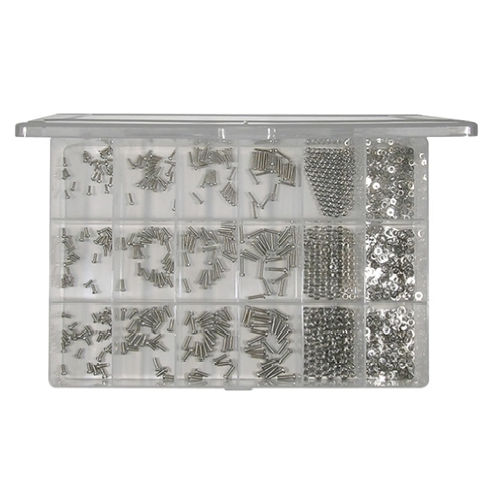 Ensemble de 1200 Vis Métric de 2.2 et 3mm