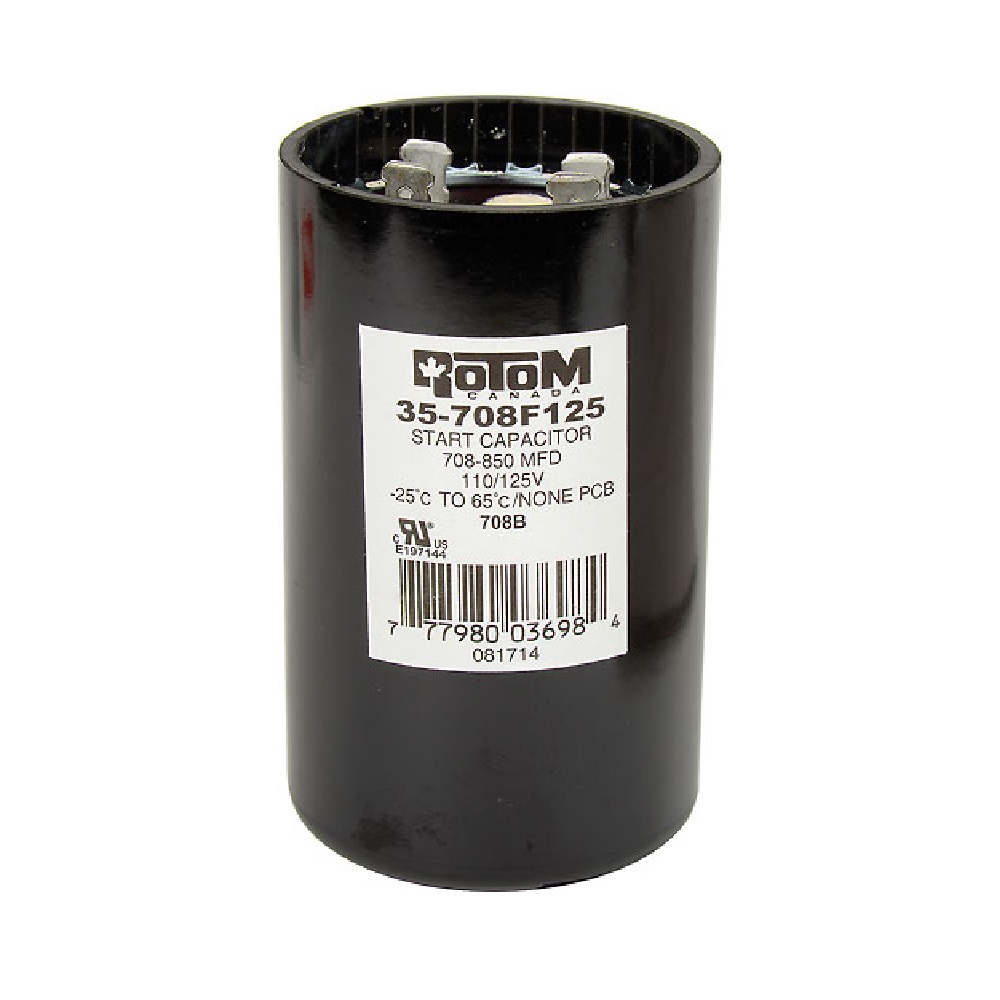 Capacitor AC 708-850uF 110/125V