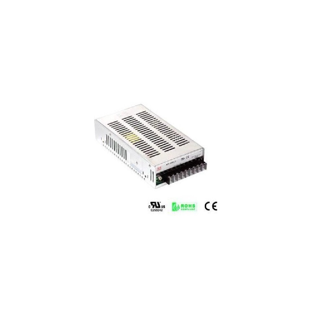 Enclosed Switching Power Supply, Certificated - 12VDC 17A