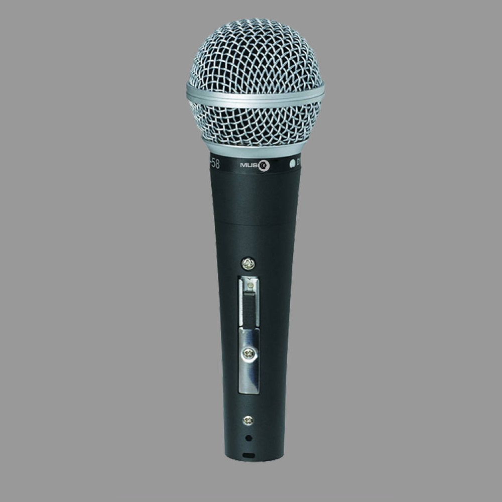 Microphone Dynamique avec Interrupteur M8-108