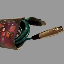 Câble USB à XLR F 10'