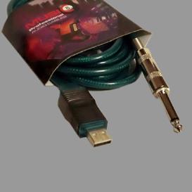 Câble USB à 1/4 M Mono 10'