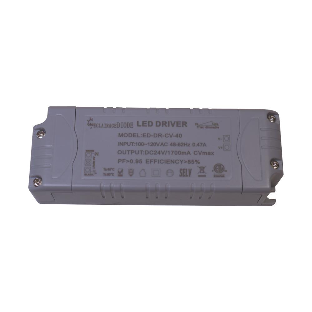 Transformateur Dimmable 24VDC 1.7A 40.8W