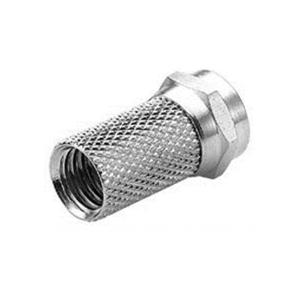 Paquet de 10 Connecteurs RG6 Vissables 18mm