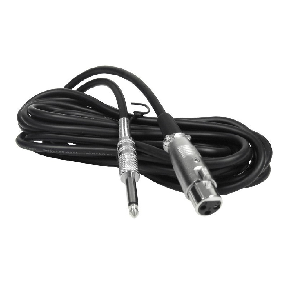 M8-100 Micro with Switch On-Off with 16' XLR to 1/4 Cable