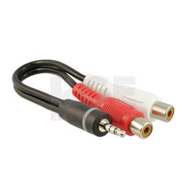3.5mm Male to 2RCA Phono Female