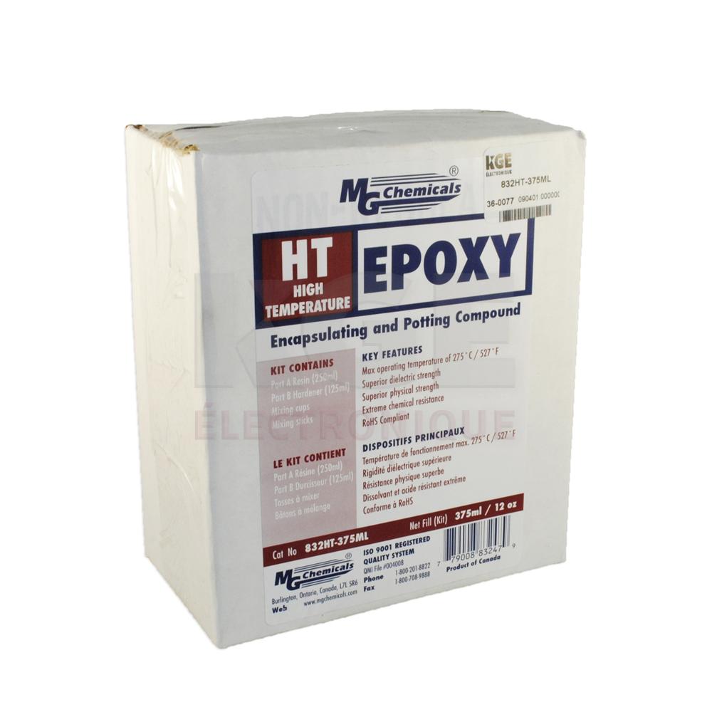 832HT-375ML Composé d'Époxy de Haute Température pour la Mise en Pot et l'Encapsulation