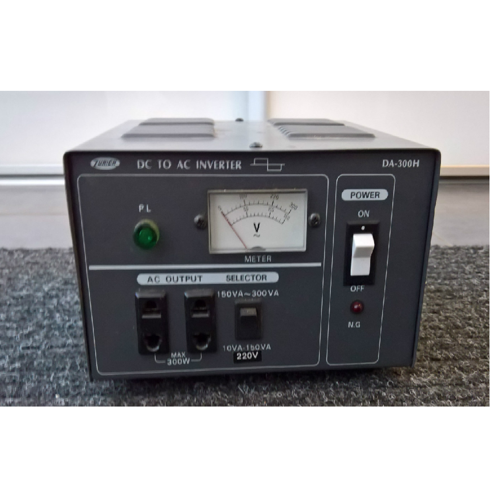 Dc/Ac Zurich DA-300H   12V= / 110V~ 1,5A (Surplus)