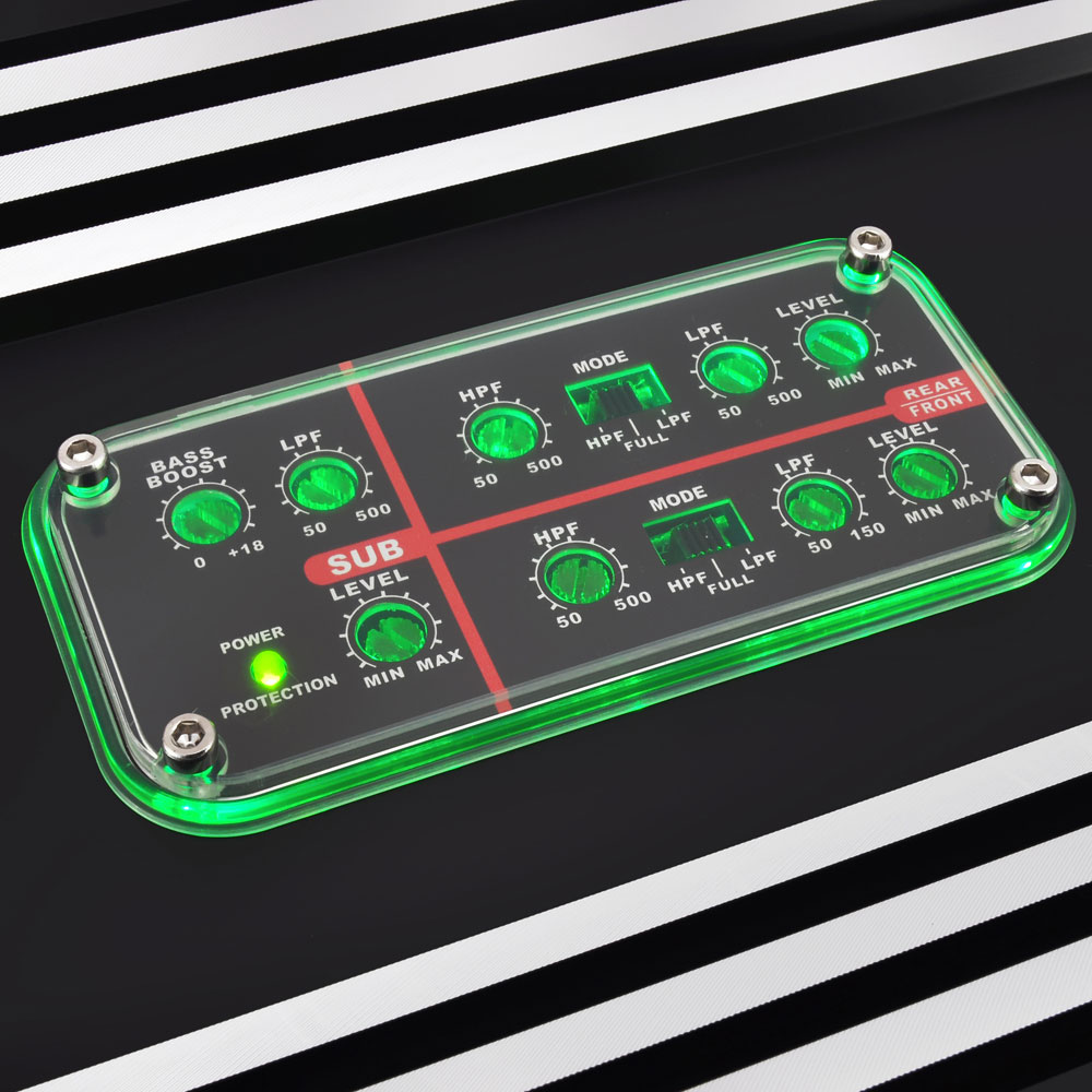 4000 Watt Hybrid 5 Channel Power Amplifier Lanzar