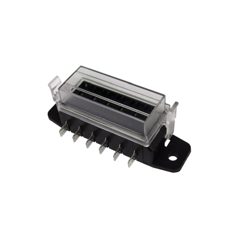6 Way Fuse Block with Dust Cover