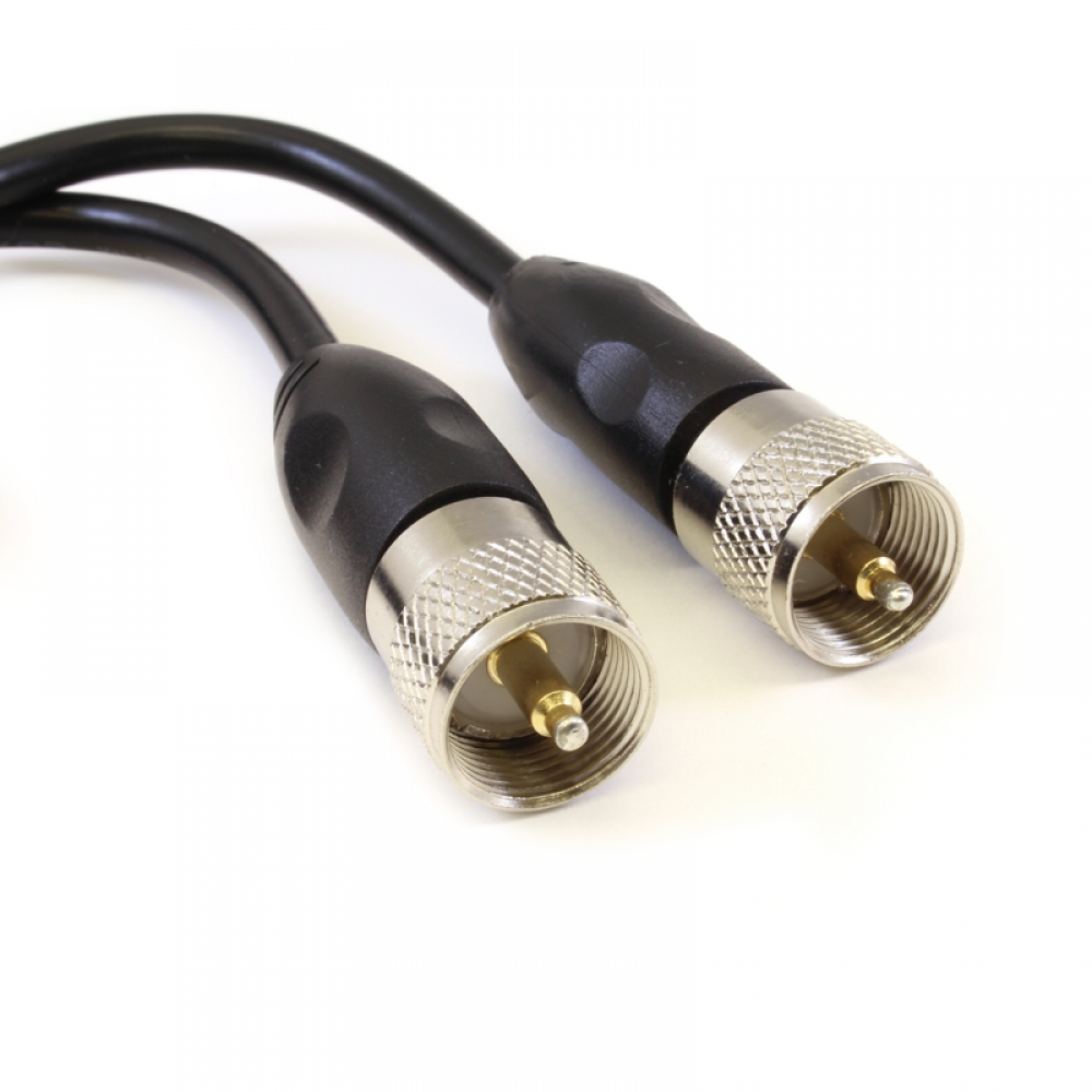 RG8X Cable with PL259 1.5' Electronics KGE Ã©lectronique
