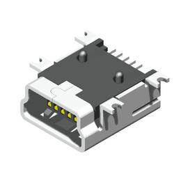 Female Mini USB B Type 5 Pins