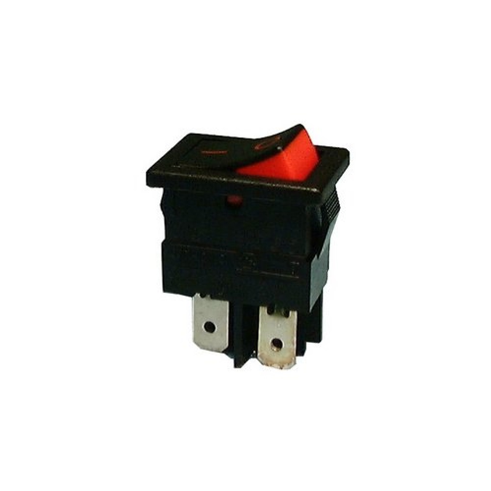 Rocker Switch DPST 10A 250V / 15A 125V AC
