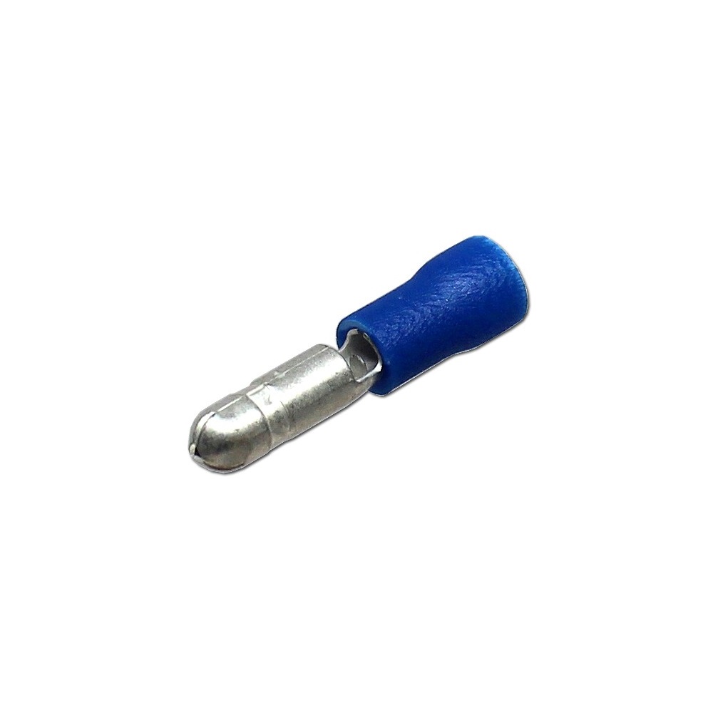 Bullet Terminals .156 16-14 Male Vinyl Insulated 25-packs