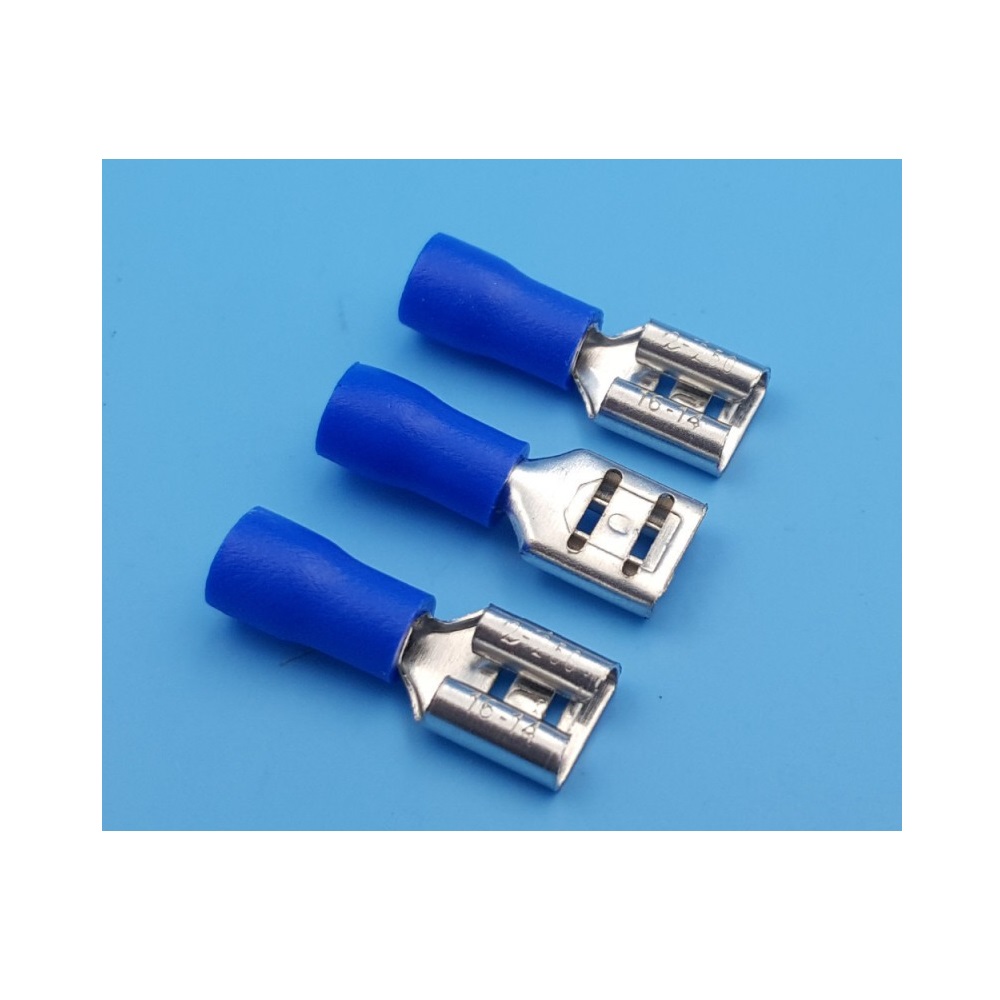Disconnect Terminals .250 16-14 Female Vinyl Insulated 25-pack